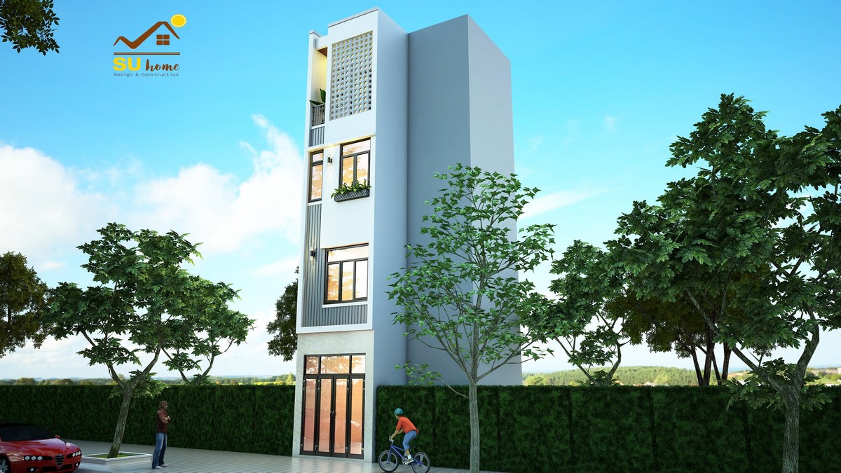 Thiết kế Nhà hẻm phố diện tích nhỏ đà nẵng